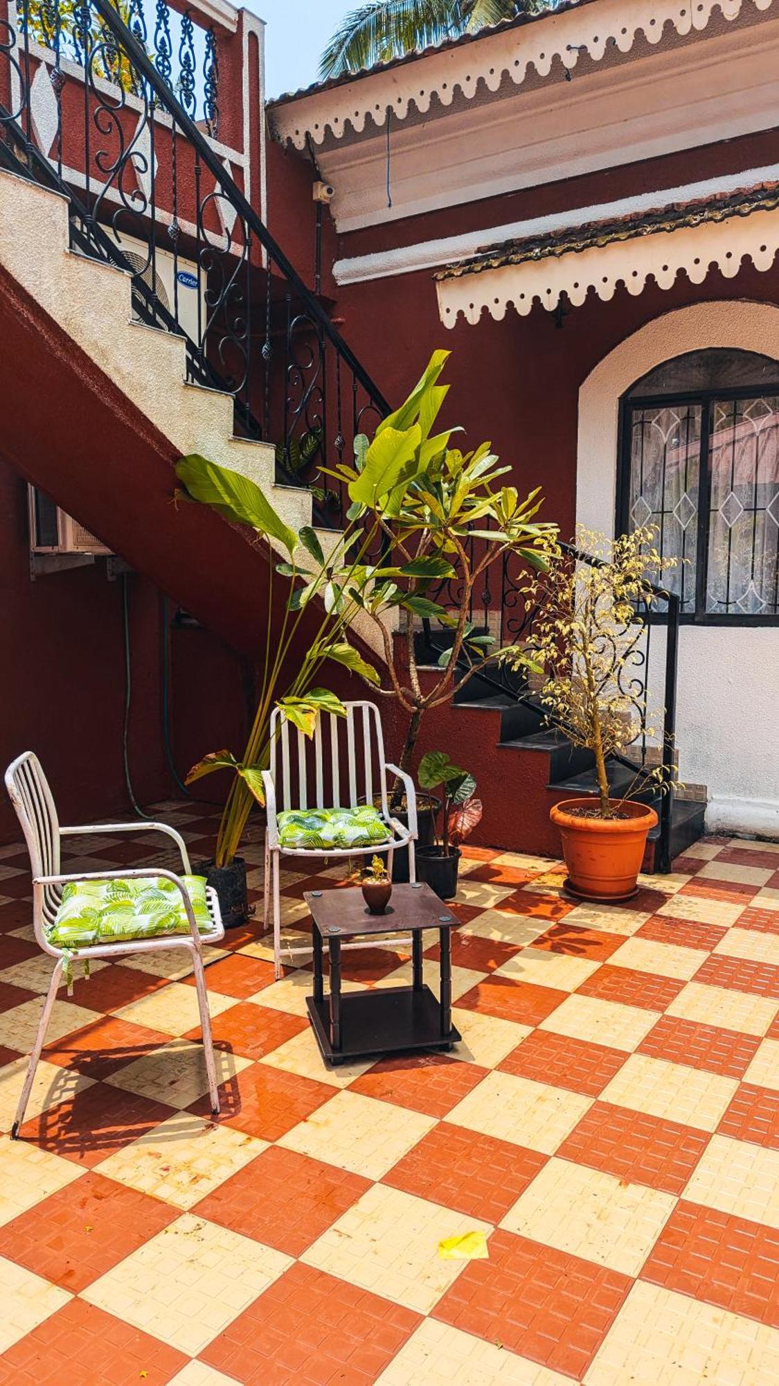 The First House By V3Homestay 4Bhk Private Pool Calangute Exteriér fotografie