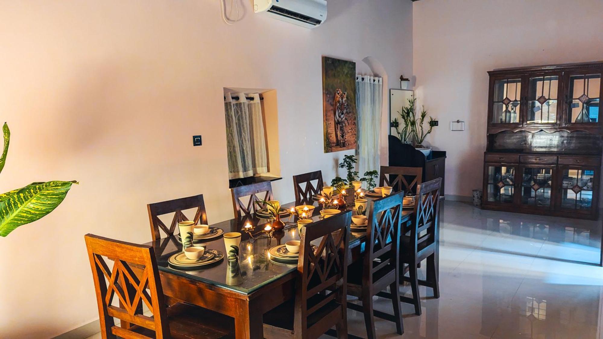 The First House By V3Homestay 4Bhk Private Pool Calangute Exteriér fotografie